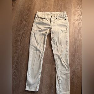 J. Crew Cream Off-White Stretch Jeans Pants Size 24